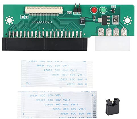 ciciglow CE ZIF auf IDE Adapterkarte, 1,8 Zoll CE ZIF Micro Drive auf 3,5 Zoll IDE 40 Pin Adaptermodul mit 2 Flachkabeln