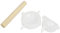 Ruilogod Rolling Pin Roller DIY Gyoza Knödelform Pressemacher Set 3 in 1