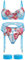 Aranmei Sexy Lingerie Set for Women 4 Piece Lingerie Set with Floral Embroidered Lace Sheer Underwire Bra with G-String Thigh Bands with Garter Belt, Light Blue XL