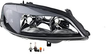 Johns, Scheinwerfer passend für Opel Astra G 02/98-01/05 rechts + Leuchtmittel