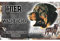 hier wache ich hund Rottweiler 20 / 12,5 cm