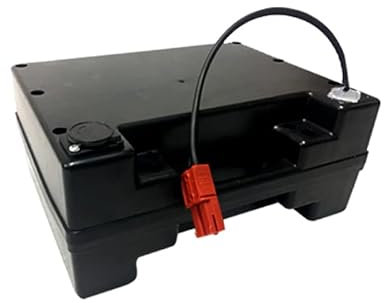 WILLQ 24V Lithium-Batterie 40AH 50Ah Li-Ionen-Batterie Elektrorollstuhl Batterie Ersatzbatterie mit großer Kapazität für 960W 1200W Hochleistungsmotor,24v,50AH