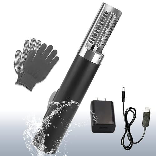 Powerful Electric Fish Scaler ，Cordless Fish Scaler Remover Easily Remove fishscales without Fuss Or Mess for Chef and Home Cooks Fish Cleaning tools