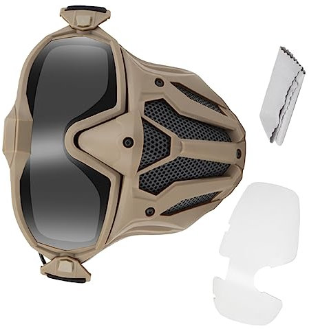 ABOOFAN Fog for Outdoor Game Breathable Fog Uv Goggles Mini Fan No Battery Required for Paintball and Sports Activities