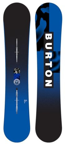Burton Herren Ripcord Rocker Snowboard, 145 cm