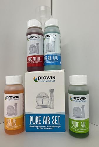 proWIN 4 er Set Düfte pure air 4 x 100 ml Mix mit Pure Air red