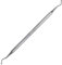 Podiatry Blacks Files and Probe by YNR® - German Chiropody Blacks File Spoon and Swan Neck Probe for Podiatry Use - Pedicure Foot Care Tools (Dual Sided Spoon)