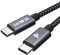 RAMPOW Cable USB C vers USB C PD3.0 (240W, 1M)