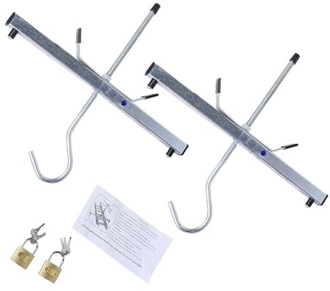 Ronyme Ladder Roof Clamps for Car Accessories Quick Installation Van Roof Rack Clamps Car Roof Rack Ladder Clamps for Cars