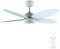 Cecotec Ventilador de Techo con Luz EnergySilence Aero 4260 Full Sky de 40 W con motor DC y 42” con luz LED, Mando a distancia, Temporizador, 6 Velocidades y 5 Aspas Reversibles