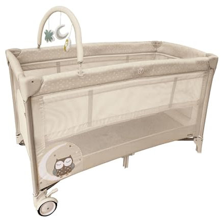 Asalvo Komplettes Reisebett Duo Owl