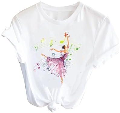 Damen Pamela Fitnesskurse Atmungsaktives Kurzarm T-Shirt Zumba Tanz Sport T-Shirt Gymnastik Training T-Shirt Top
