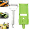 2-in-1 Shredder & Slicer, Stainless Steel Dual Blade Vegetable Peeler, Durable Multi-Purpose Vegetable Cutter Easy to Clean, Kitchen Tool Shredders Cutters Grater or Small Job in Kitchen (Silver)