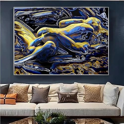 Sexy Poster Lovers Leinwand Gemälde Attraktive Körper Sex Poster und Drucke Bondage Wand Kunst Bild für Schlafzimmer Dekor 50x70cm ohne Rahmen