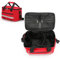 Botiquín De Primeros Auxilios Vacío Botiquines De Emergencia -Impermeable Resistente Al Desgaste Ajustable Bolsa De Auxilios Reflectante Para Viajes, Casa, Coche, Lugar De Trabajo Rojo 20*22*37cm