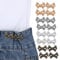 8 Sets Hosen Verenger Hosenengermacher Hosenverkleinerung Damen Hose Verengen Knöpfe Enger Machen Clip, Jeans Taillenstraffer, Hosenknöpfe Zum Stecken, Fliege Verstellbare Taille Schnallen