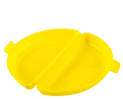 Omelette-Maker-Ei,Mikrowellen-Eierkochpfanne,Tragbare Eierpochier-Omelettpfanne Mit Deckel,Eier-Omelette-Pfanne Für Die Mikrowelle, Eierdampfer Küchenhelfer,Frühstückszubereiter Für Mikrowellenherde