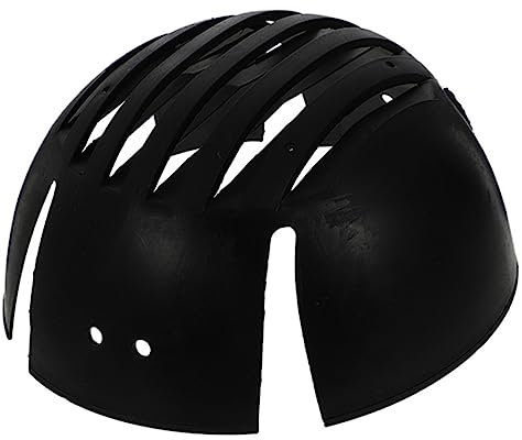 MUCKLILY Sicherheits Anstoßkappen Einsatz Baseballmützeneinsatz Schwarz Mit Gitterstruktur Robuster Helmfutter Einsatz Schutz Gegen Stöße Und Erschütterungen