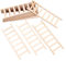VILLFUL Lot de 12 Petits Escaliers Décoratifs en Bois pour Maison De Poupée Mini Échelle pour Jardin Féérique Modèle De Maison De Poupée Accessoires De Jardin Féérique Beige