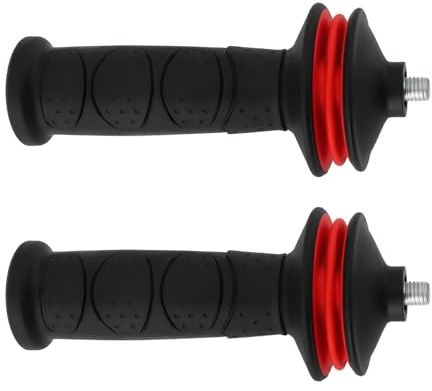 Briny River 2 Stück M14 Stoßdämpfender Seitengriff Länge 167 Mm Geeignet für M14-Winkelschleifer