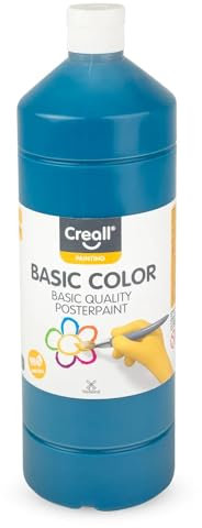 CREATIV DISCOUNT® Schulmalfarbe 1000 ml, türkis PREISHIT
