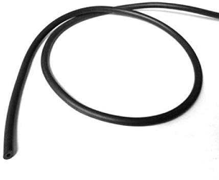 Guarnizione in gomma per telaio fisso di zanzariera, lunghezza 10 metri. Profilo nero a sezione tonda con diametro di 4,8 mm, ideale per fissare la rete delle zanzariere.