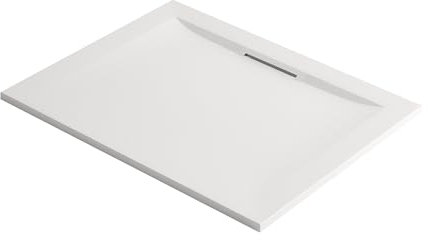 Jacob Delafon E62326-F-00 Receveur Flight Pure 120x80, Blanc Mat antidérapant