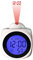LetCart LED Réveil avec Projection, Réveil Numérique, Reveil Projecteur Plafond, Réveils Matin avec écran de température de Temps, Calendrier, Sons d’Alarme (Blanc)