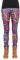cosey - Neon Line Leggings - knallige Farben- in verschiedenen Leuchtend bunten Designs (Einheitsgröße) (Retro Arrows)