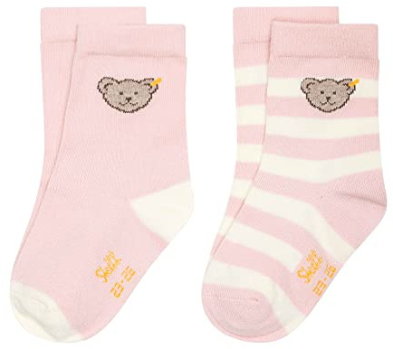 Steiff Unisex Kinder Mini Basic Socken 2er Pack GOTS