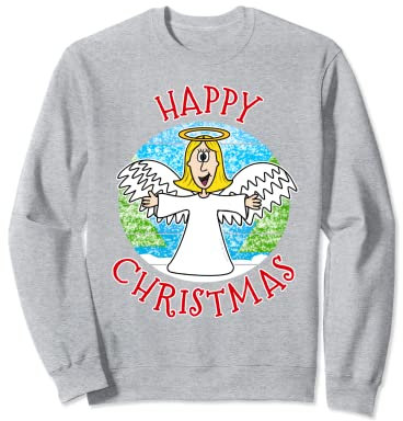 Weihnachten Engel Carol Singer Weihnachten 2022 Sweatshirt