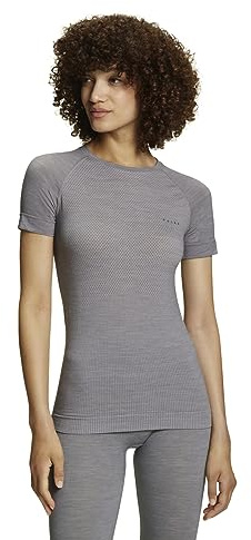 Falke Damen Wool-Tech Light Round Neck Funktionsshirt Kurzarmshirt Wäsche