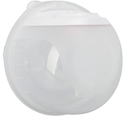 Wearable Breast Pump Cup, Hands Single Side Breast Pump Silicone Milk Collector Cup Breast Pump Milk Collection Cup Electric Breast Pump Accessories for Breastfeeding (240ml)