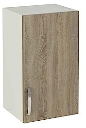 HOGAR24 ES - Mueble Alto de Cocina para Colgar 1 Puerta Color Roble Cortez, Medidas: 70 x 40 x 33 cm