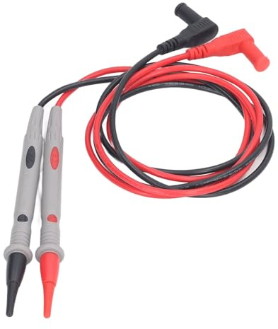 Multimetro Elettronico Digitale con Cavi di Prova e Spina A Banana Universale - Digital Tester 1000V 20A - 2Pcs Sondine per Misura Elettronica
