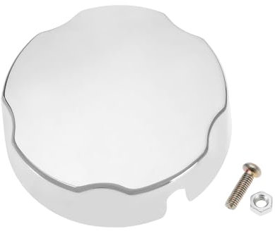 Bouton de Commande Escamotable Rotatif pour Baignoire - Couvercle Trop-plein en Plastique Chromé - Accessoires de Vidange