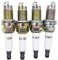 4 Stück 101905626 Platin-Zündkerze kompatibel mit Audi A1 A3 kompatibel mit VW Passat kompatibel mit Golf kompatibel mit Seat kompatibel mit Skoda Polo Octavia Altra Leon Ibiza Fabia PZFR6R 575 Spark