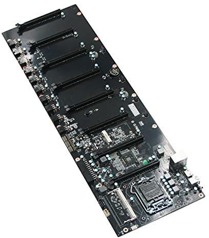 Sefdrert Placa base B85 BTC Mining DDR3 RAM Socket 8XPCIE X16 Soporte para LGA1150 4Th I3 I5 I7/Pentium/Celeron CPU para ETH