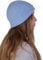 Gemischte Kaschmirmütze Herren Damen Made in Italy Hut Schal Mütze Kaschmir Winter Mütze Unisex Merinowolle Schwarz Grau Weiß Beige Warm Einheitsgröße Pashmina, hellblau, One size