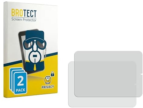 BROTECT 2 Stück Anti-Spy Blickschutzfolie für Apple iPad Mini 7 WiFi 2024 (im Querformat)[Displayschutz-Folie, Sichtschutz, Blaulichtfilter]