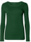AR Paris Fashions® Women Ladies Long Sleeve Round Neck Plain Top Stretchy Casual Summer T-Shirts Basic Slim fit Tee Tops (Bottle Green, 24-26)
