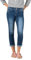 Timezone 7/8 Damen Jeans Slim NALITZ 7/8- Mid Waist - Slim Fit - Blau W25-W33, Größe:W 27, Farbe:3014-3838 Brisk Blue Wash