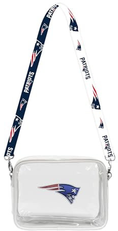 Littlearth New England Patriots NFL Clear Fanny Fan Geldbörse