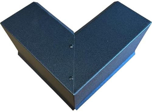 90° Ecke für Ortgangbleche Roofart (schwarz RAL 9005)
