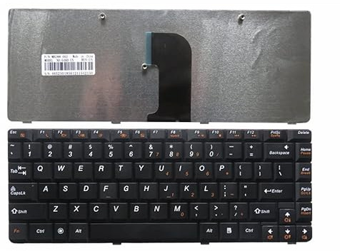 JYJYGDM Piezas de portátil Teclado de Ordenador portátil de EE. UU. for Lenovo G460 G460A G460E G460AL G460EX G465 Negro nuevos teclados en inglés