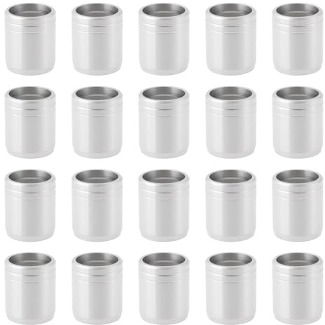 Create idea 20x Schutz Nockkragen Schutzringe für Carbonpfeile Bogenschießen OD 7mm Pfeilschaft Pfeilschutz