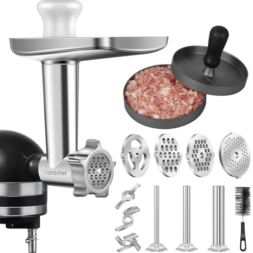 Accessoire hachoir à viande pour mixeur sur socle