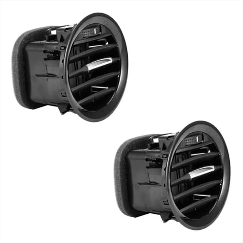 Rejilla de ventilación Delantera para Consola de Opel Corsa D 2006, 2007, 2008, 2009, 2010, 2011, 2012, 2013, 2014, 13417366, Cubierta Redonda para ventilación de Aire Acondicionado de Coche,