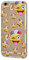 Weiche Gel-Schutzhülle für iPhone 6 Plus/6S Plus, transparent, Emoji-Design, mit Zunge und Winkeln