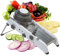 Vinipiak Mandoline trancheuse manuelle en acier inoxydable avec lame réglable pour légumes, oignons, pommes de terre